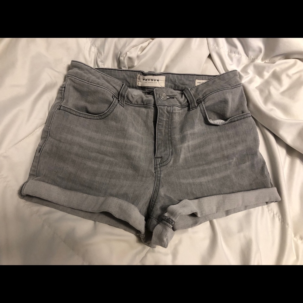 gray pacsun shorts